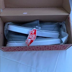 Brand new slip on vans